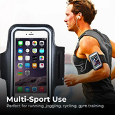 Running Armband Phone Holder with Key Slot – Universal Fit
